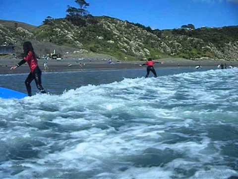 Surf Safe Surf Coaching Raglan NZ/ Beginner Surf Lesson