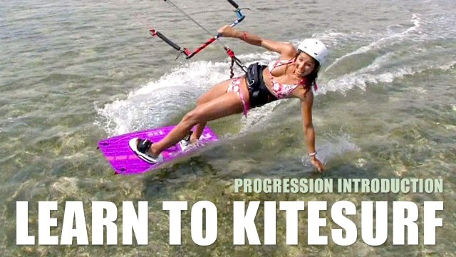 Learn To Kitesurf DVD & Mobile Videos – English – Progression Kiteboarding Beginner