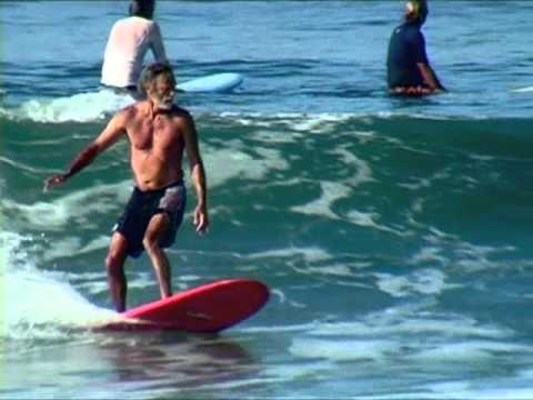 Longboard Surfing at Playgrounds, Nicaragua