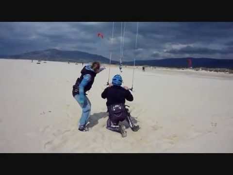kitesurfing lessons Tarifa with Rebels Tarifa kitesurfing school