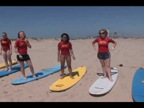 video on Surfing lessons on South Padre Island on Spring Break by South Padre Surf Company