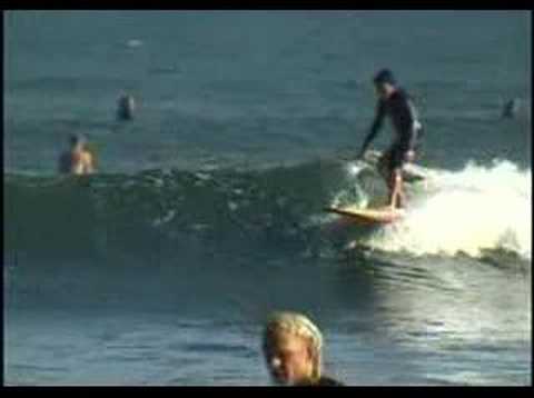 Jimmy Gamboa Surfing Malibu