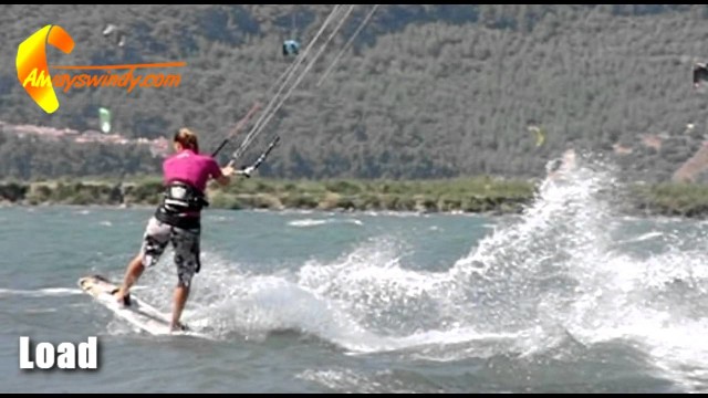 Kitesurfing Gokova with Alwayswindy.com : Load and Pop