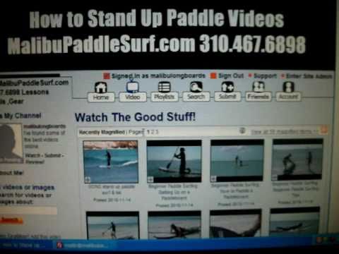 FREE Online SURF LESSONS: Malibu, CA  Surf School How to PaddleBoard – Surfing Lessons – free Videos