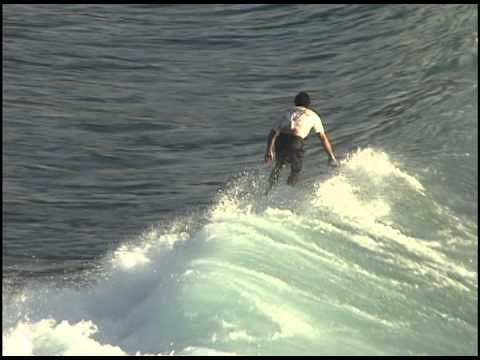Longboard Surfing in Hawaii