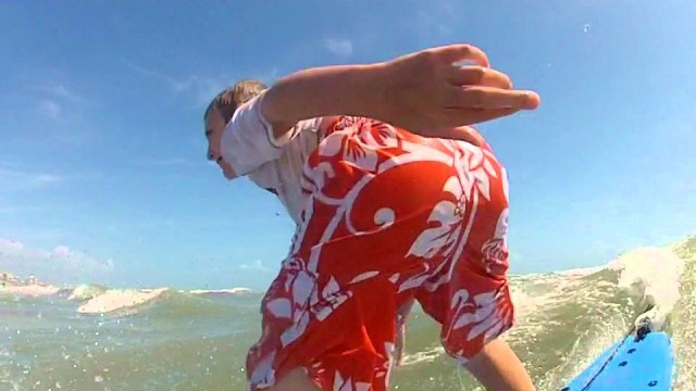 Surf Lessons Florida: Carson (gopro hd surf lesson)