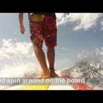 Surfing: how to 180 a longboard
