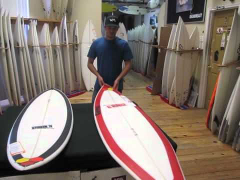 Channel Islands Black and Red Beauty Surfboard Review