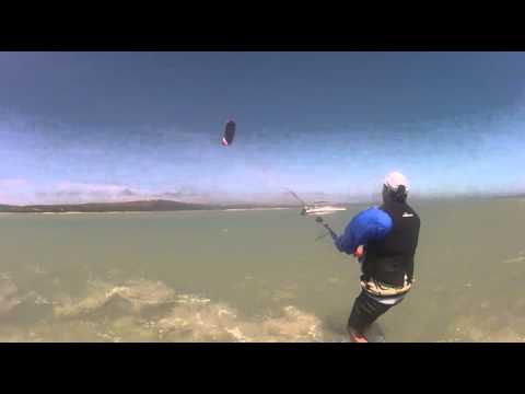 First Kite surfing lesson
