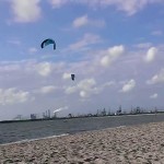 first good day of kitesurfing after my lessons
