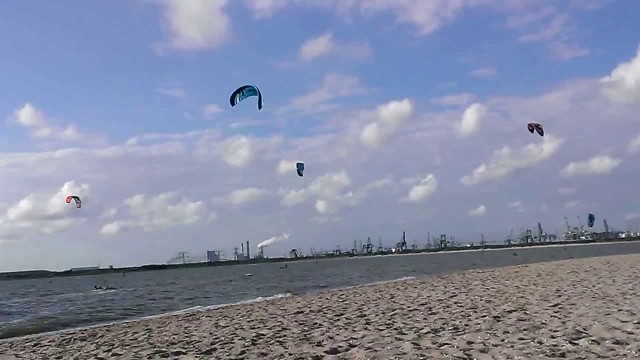 first good day of kitesurfing after my lessons