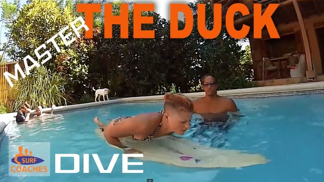 How To Duck Dive A SurfBoard – Surf Lessons