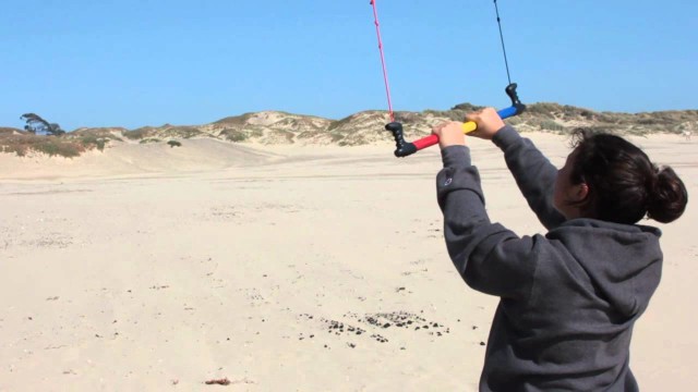 Learn to Kiteboard: How to Fly a Kiteboarding Trainer Kite