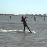 Kite Surfing lesson. Egypt