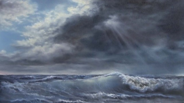 Paint with Kevin Hill – Sunlight Across the Surf