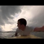 GoPro Longboard Surfing