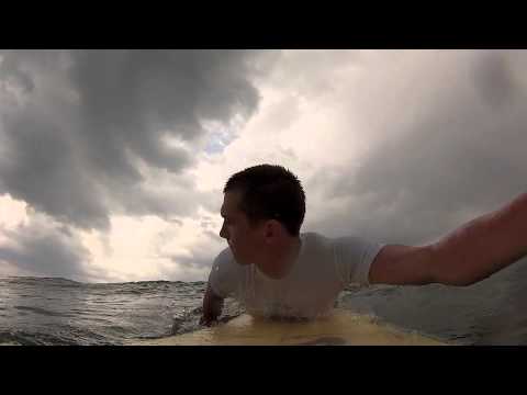 GoPro Longboard Surfing