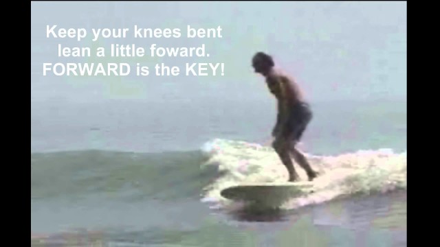 How To Catch Your 1st Wave, Surf Longboard,