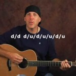 Learn to play acoustic guitar many strum patterns lesson