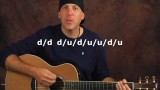 Learn to play acoustic guitar many strum patterns lesson