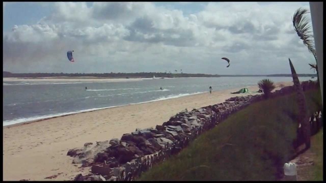 Kitesurfing – learning from step 1 to 6 – Rio, Barra do Cunhaú, Maracaípe