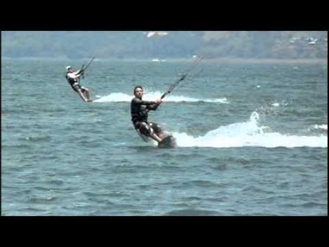 Costa Rica Kitesurfing at  Lake Arenal , Danny