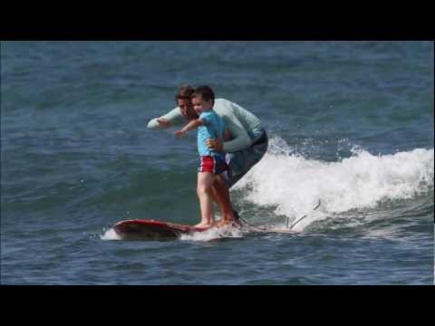 Kids Tandem Surf Lessons at Hans Hedemann Surf School Waikiki
