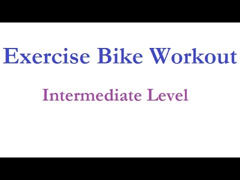 Exercise Bike Interval Workout – intermediate