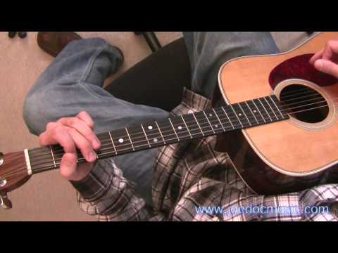 Open Position Acoustic Guitar Fills Lesson