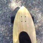 720p HD Surfing On Road With Longboard!