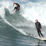 Surfing HB Pier 3/27/15